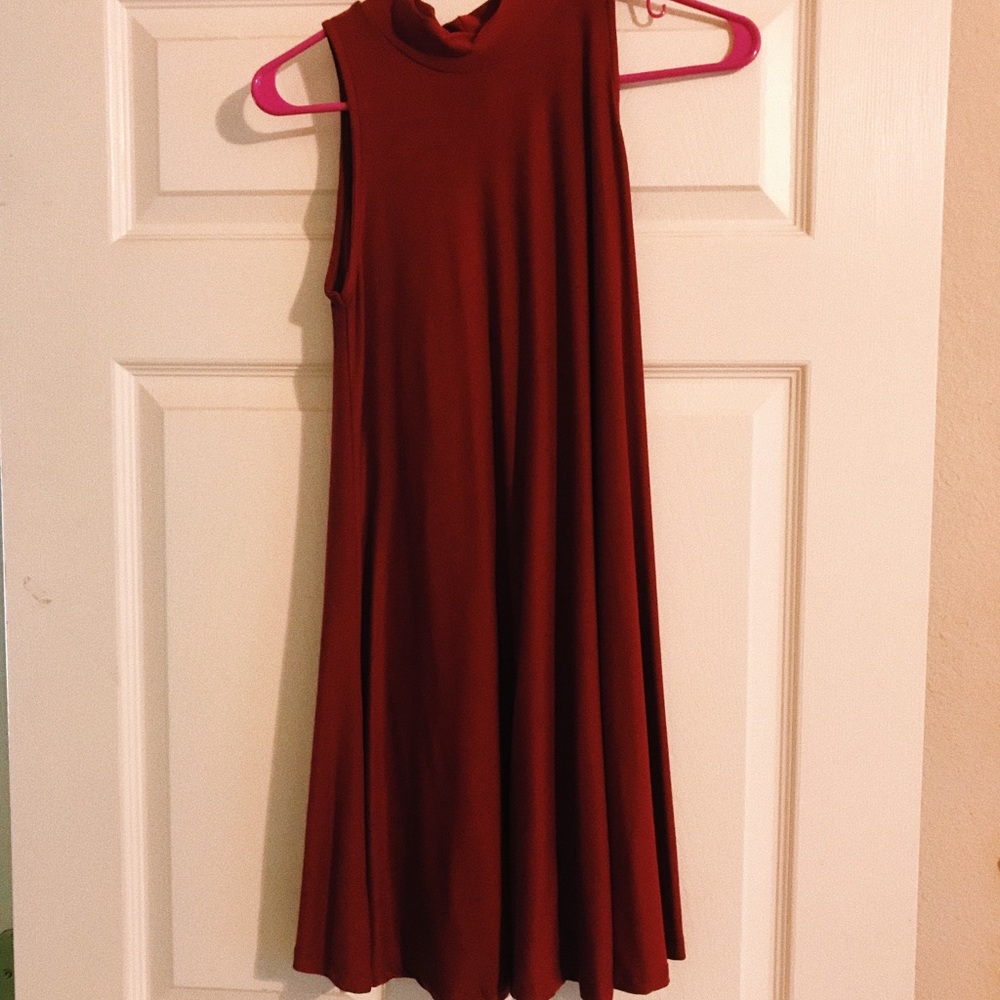 SILKY RED DRESS